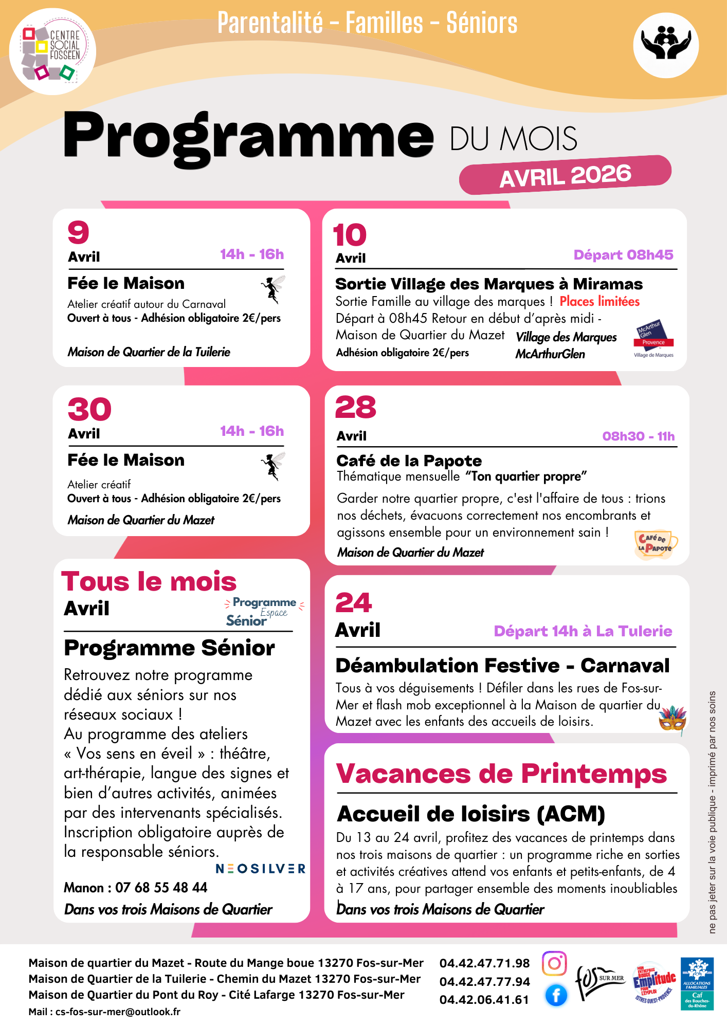 logo centre social fosséen