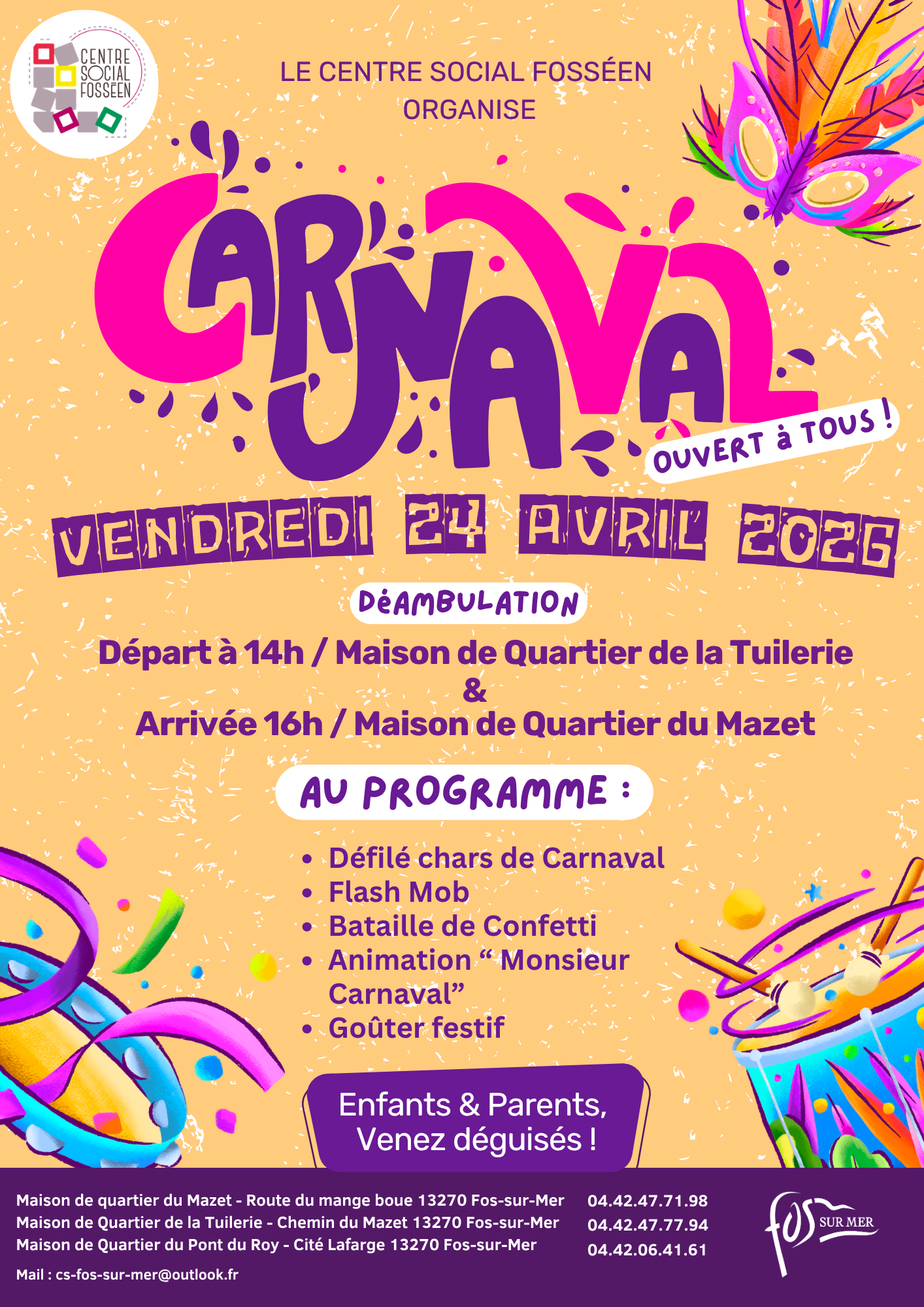 logo centre social fosséen