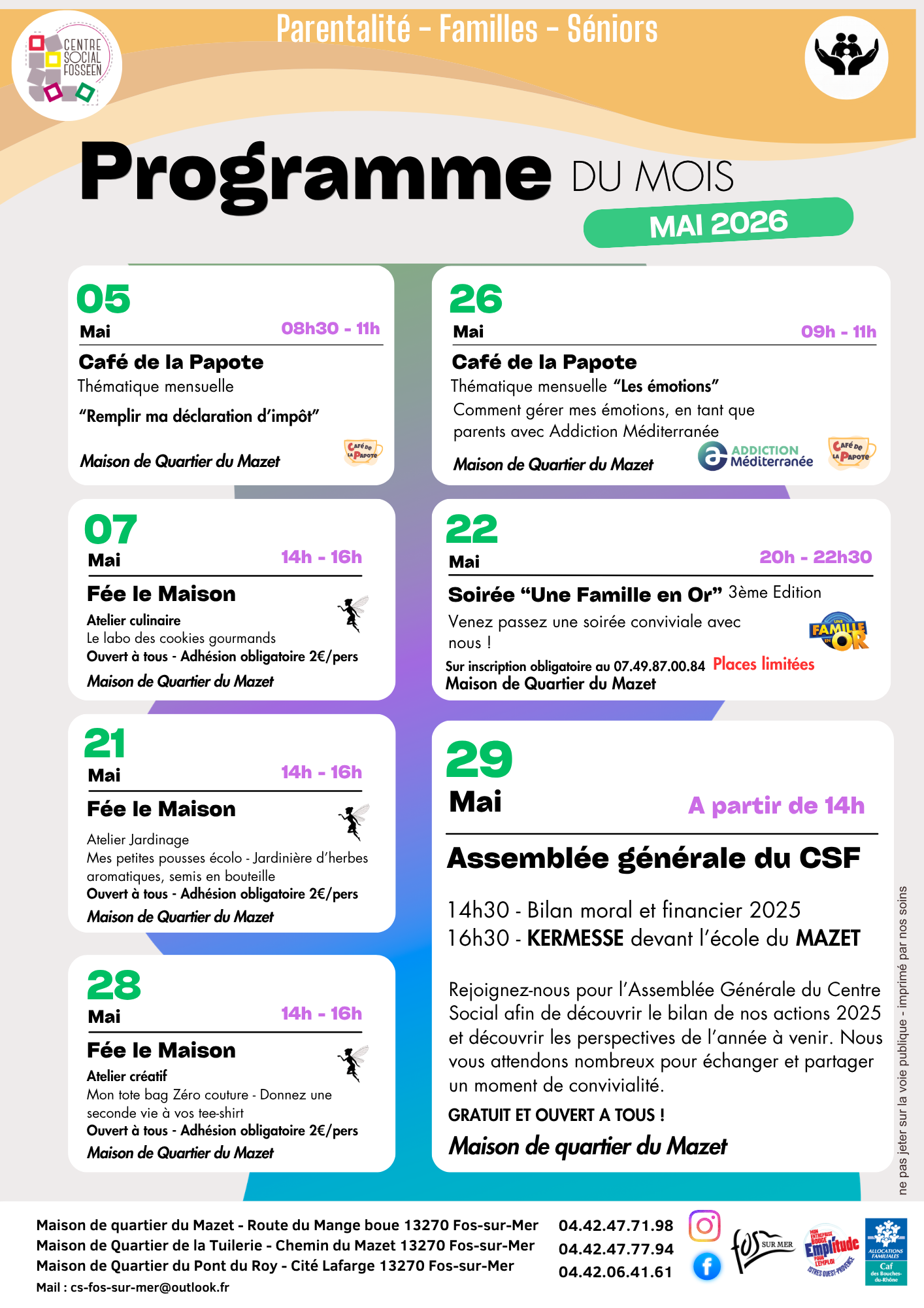 logo centre social fosséen